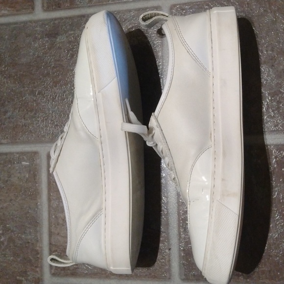 Giuseppe Zanotti patent leather and smooth leather white Sneakers size 37 - Picture 5 of 11